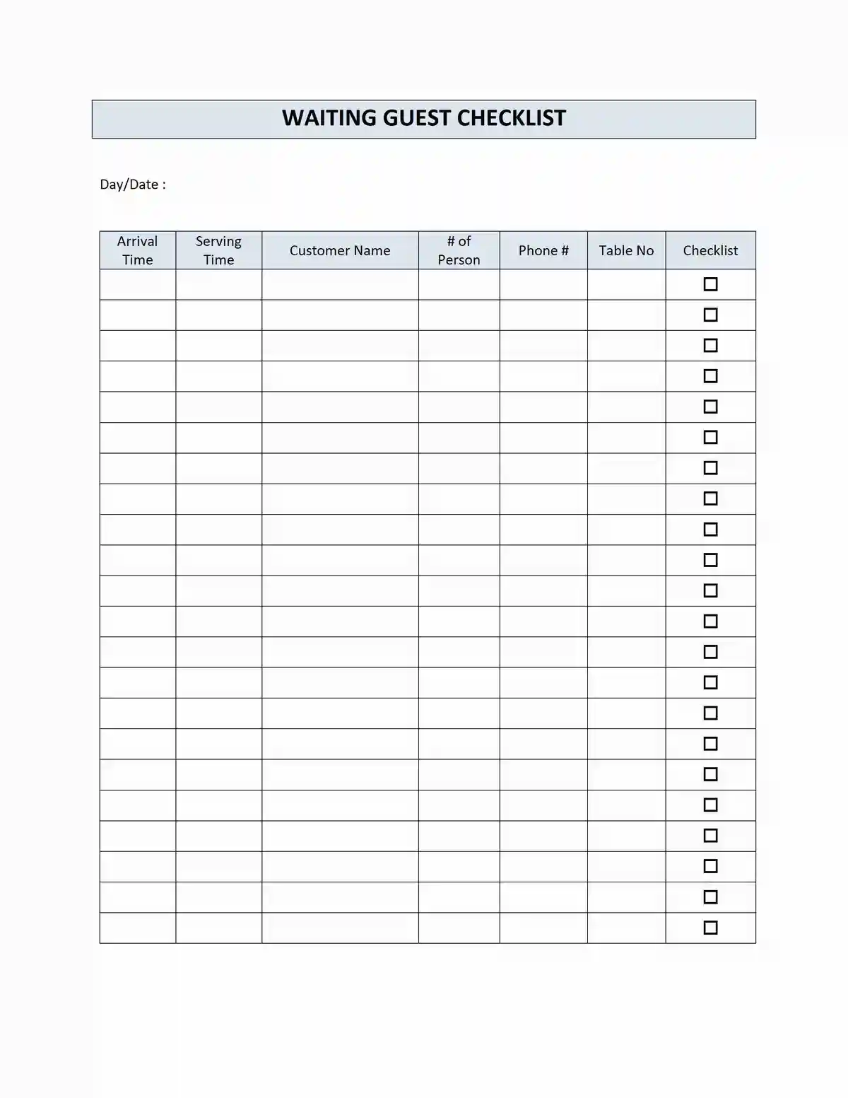cross margin checklist template_0
